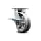 Service Caster 6 Inch Kingpinless V Groove Semi Steel Wheel Swivel Caster with Brake SCC SCC-KP30S620-VGR-SLB - alternate 1